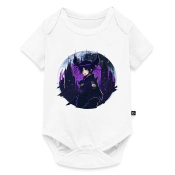 Anime Gothic Moon Girl - Baby Premium short-sleeve bodysuit - white - Front