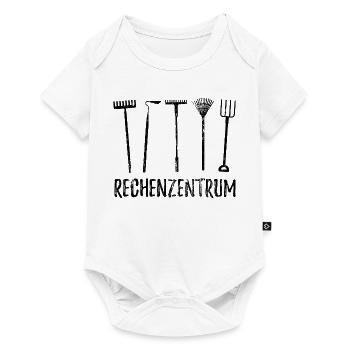 Rechenzentrum - Gärtner Garten Pflanzen - Baby Premium Kurzarmbody - Weiß - Vorne