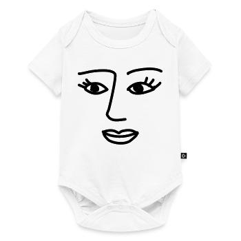Art Face Artiste Femme - Body à manches courtes Premium Bébé - blanc - Devant