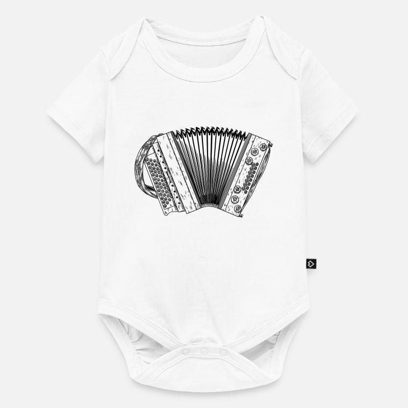 Ziach - Styrian Harmonica - Squeezebox | ZiachON - Baby Premium short-sleeve bodysuit - white