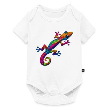 Gecko - Baby Premium short-sleeve bodysuit - white - Front