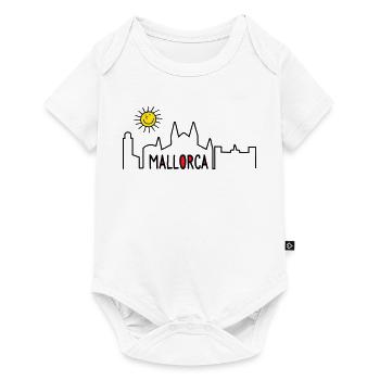 Majorque en été - Body à manches courtes Premium Bébé - blanc - Devant