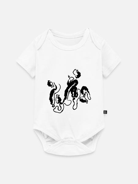 Cool symbol - timeless Design - Baby Premium Kurzarmbody - Weiß