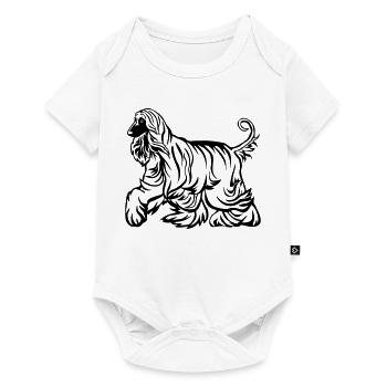 Afghan - Baby Premium short-sleeve bodysuit - white - Front
