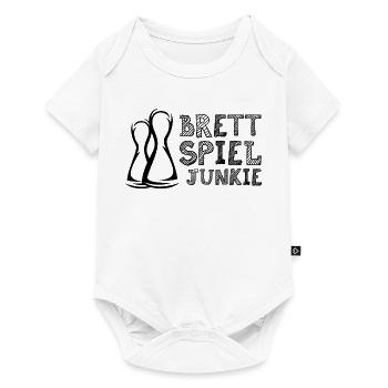 Brettspiel Profi Figuren Symbol Icon Logo Spiele - Baby Premium Kurzarmbody - Weiß - Vorne
