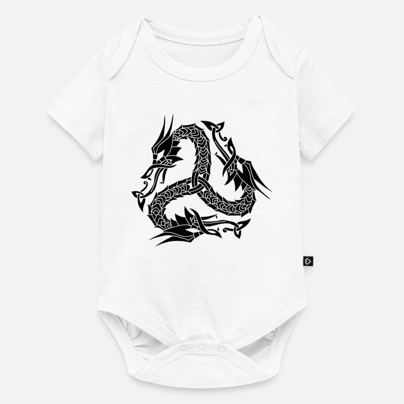 Celtic Black Hydra - Baby Premium short-sleeve bodysuit - white