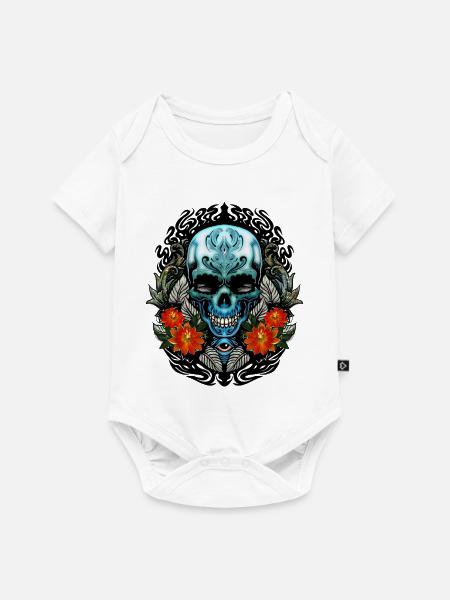 Toller Schädel - Baby Premium Kurzarmbody - Weiß