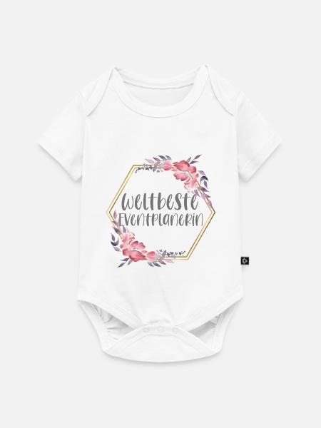 Eventplanerin Events Mädchen Beruf Geschenk - Baby Premium Kurzarmbody - Weiß