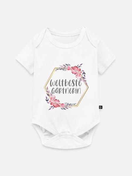 Gärtnerin Garten Gärtnern Gartenarbeit Geschenk - Baby Premium Kurzarmbody - Weiß