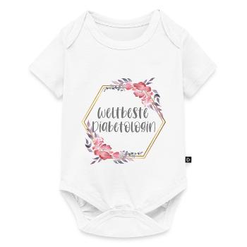 Diabetologin Ärztin Doktorin Beruf Geschenk - Baby Premium Kurzarmbody - Weiß - Vorne