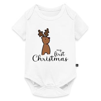 My First Christmas Design - Baby Premium short-sleeve bodysuit - white - Front