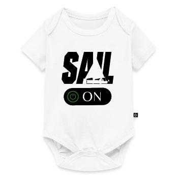 Segeln Sailing - Baby Premium Kurzarmbody - Weiß - Vorne