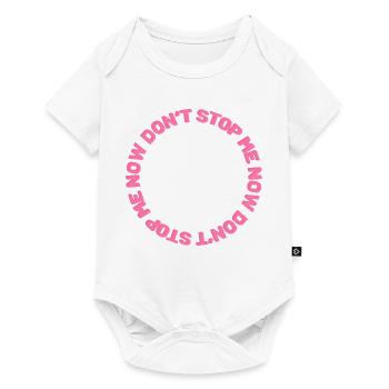 Uplifting Pink Circular Anthem - Baby Premium short-sleeve bodysuit - white - Front