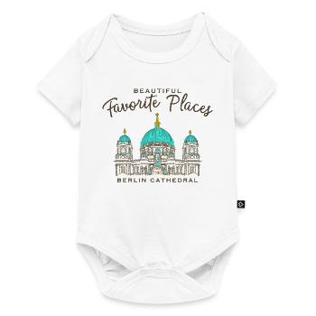 Cathédrale de Berlin, Beaux endroits préférés, Allemagne - Body à manches courtes Premium Bébé - blanc - Devant