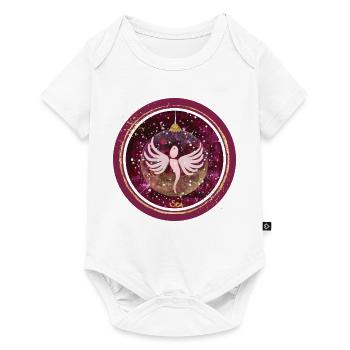 Christmas Ball Angel - Sonja Ariel von Staden - Baby Premium short-sleeve bodysuit - white - Front