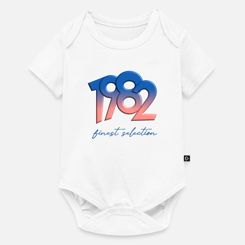 1982 - La plus belle sélection - Body à manches courtes Premium Bébé - blanc