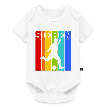 Sieben Jahre alt - Alter - Geburtstag - Kind - Baby Premium Kurzarmbody - Weiß - Vorne