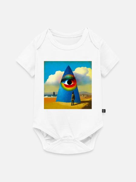 Surreal 04 - Baby Premium Kurzarmbody - Weiß