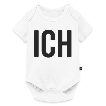 Ich Statement Design - Baby Premium Kurzarmbody - Weiß - Vorne