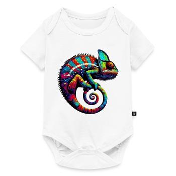 Chameleon - Baby Premium short-sleeve bodysuit - white - Front