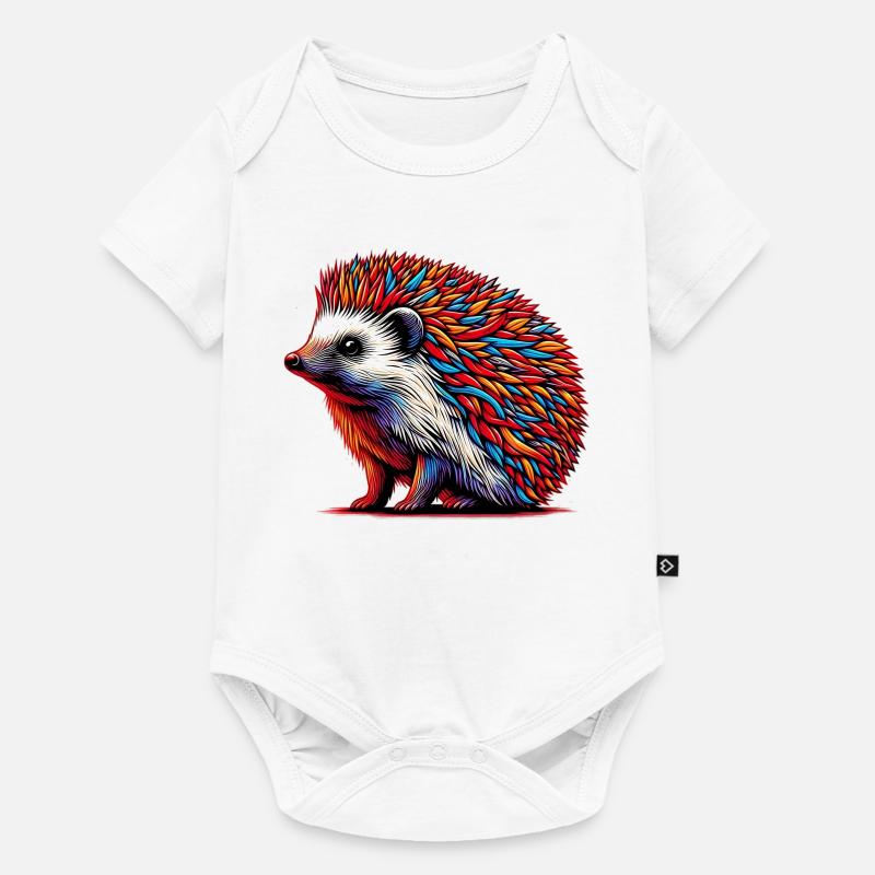 Hérisson - Body à manches courtes Premium Bébé - blanc