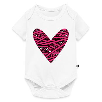 COUPLE. JUST MARRIED. Bachelorette party. VALENTINE'S DAY. LOVE. - Baby Premium short-sleeve bodysuit - white - Front