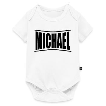 t-shirt Michael t-shirt gift idea - Baby Premium short-sleeve bodysuit - white - Front