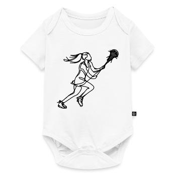 Filles de crosse - Body à manches courtes Premium Bébé - blanc - Devant