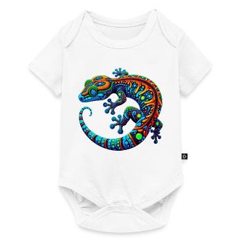 Gecko - Baby Premium short-sleeve bodysuit - white - Front