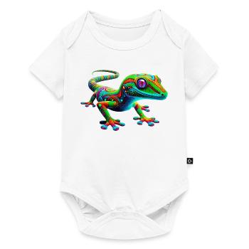 Gecko - Baby Premium short-sleeve bodysuit - white - Front