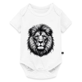 Lion - Baby Premium short-sleeve bodysuit - white - Front