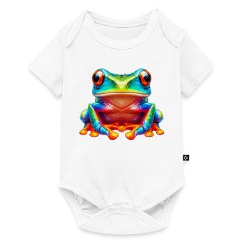 Grenouille - Body à manches courtes Premium Bébé - blanc - Devant