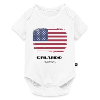 Orlando, Floride, États-Unis - Body à manches courtes Premium Bébé - blanc - Devant