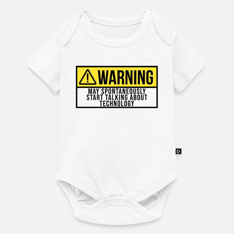 Technology - Baby Premium short-sleeve bodysuit - white