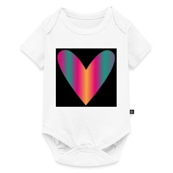 MOTHER'S DAY. HAPPY MOTHER'S DAY. MOM - Baby Premium short-sleeve bodysuit - white - Front