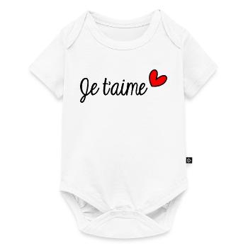 BONNE FÊTE PAPA. PAPA. FÊTE DES PÈRES. PÈRE. BONNE - Body à manches courtes Premium Bébé - blanc - Devant