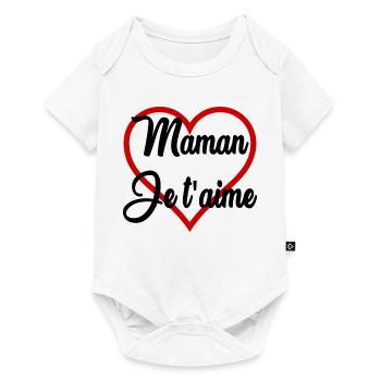 MOTHER'S DAY. HAPPY MOTHER'S DAY - Baby Premium short-sleeve bodysuit - white - Front