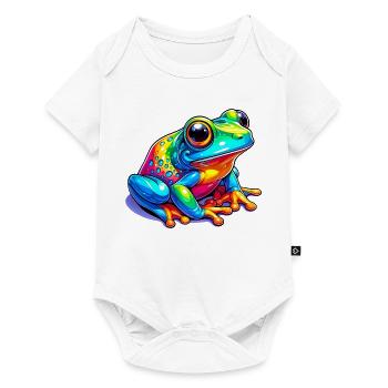 Frog - Baby Premium short-sleeve bodysuit - white - Front