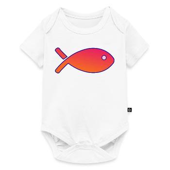 FISH. SARDINE. FISH. APRIL FOOL. SEA - Baby Premium short-sleeve bodysuit - white - Front