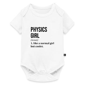 Physics Physics Physics - Baby Premium short-sleeve bodysuit - white - Front