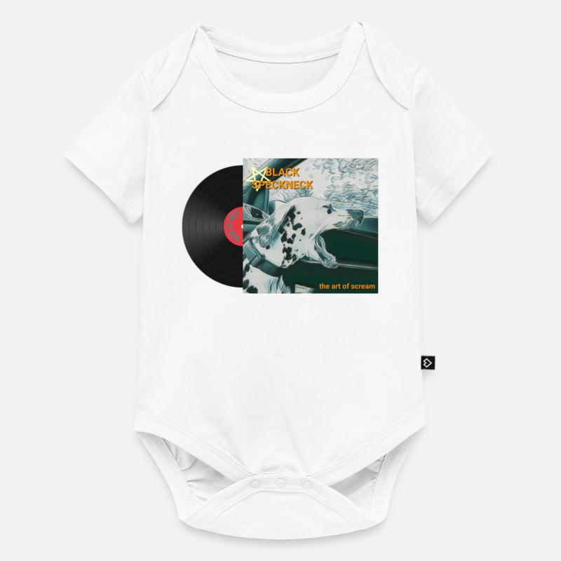 Vinyle - Body à manches courtes Premium Bébé - blanc