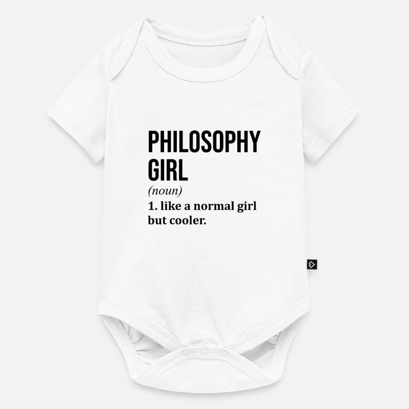 philosophie - Body à manches courtes Premium Bébé - blanc