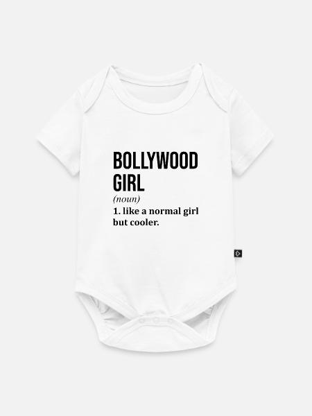 Bollywood Bollywood Bollywood - Baby Premium Kurzarmbody - Weiß