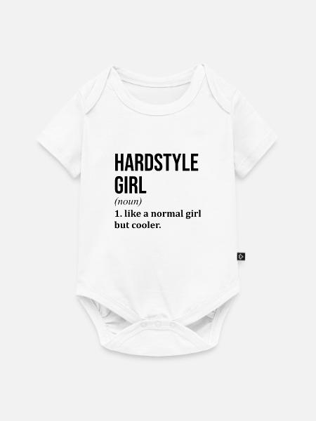 Hardstyle Hardstyle Hardstyle - Baby Premium Kurzarmbody - Weiß