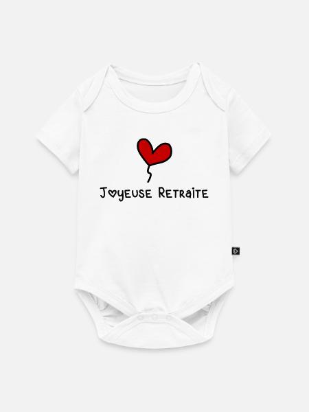 RUHESTAND - Baby Premium Kurzarmbody - Weiß
