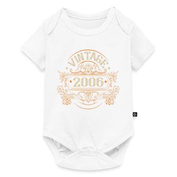 Geburtstag Vintage 2006 Limited Edition - Baby Premium Kurzarmbody - Weiß - Vorne