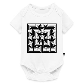 Labyrinthe - Body à manches courtes Premium Bébé - blanc - Devant