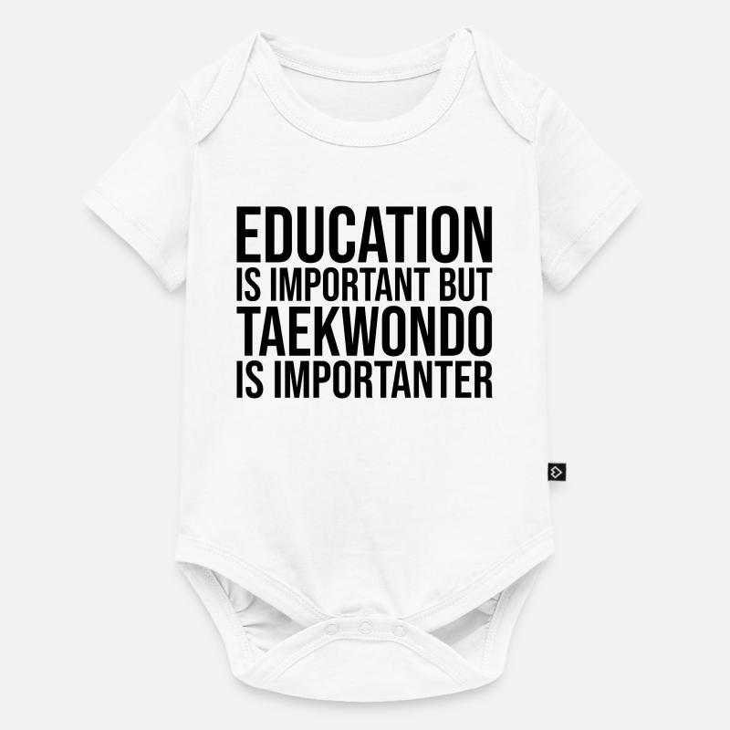 Taekwondo - Body à manches courtes Premium Bébé - blanc