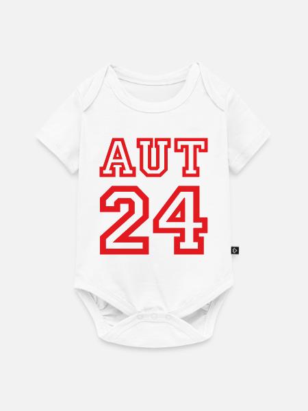 Austria Österreich - Baby Premium Kurzarmbody - Weiß