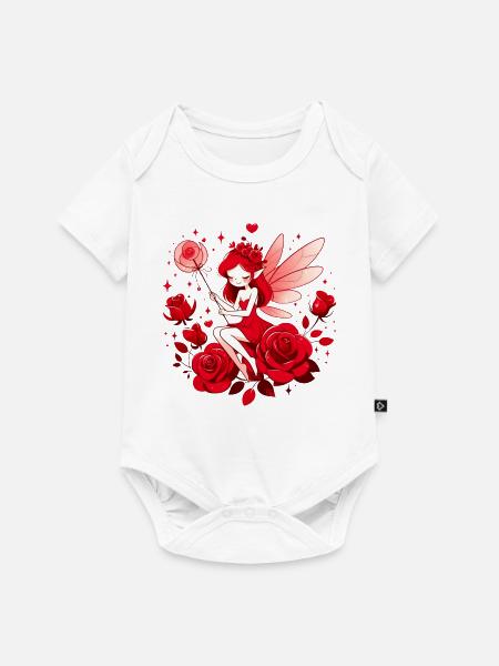 Fee der Liebe - Baby Premium Kurzarmbody - Weiß